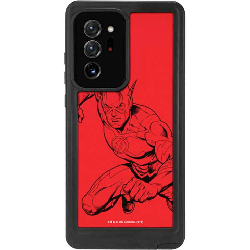 DC Comics The Flash Comic Pop Galaxy Note20 Ultra 5G Waterproof Case